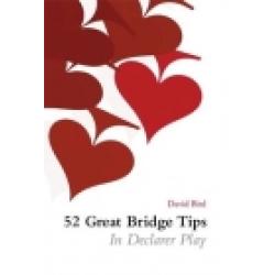 Bridge Book - 52 Great Tips On Declarer Play By David Bird-Free Shipping Single Copy